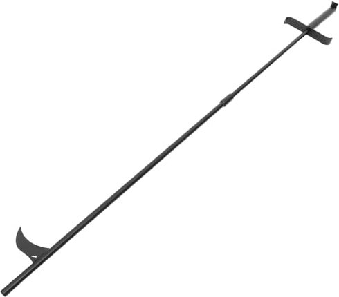 OFFSCH Tisonnier Pinces à Feu Acier Pour Foyer Tisonnier Pratique Pour Cheminée Pinces Pour Foyer Outils Pour Feu