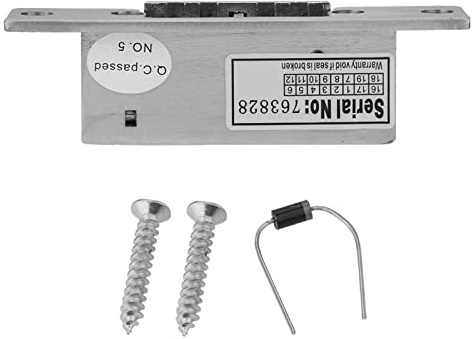Cerradura Electrónica de Embutir para Puertas de Acero Inoxidable y Madera con de Desbloqueo Doble Personalizable Cerradura Magnética para Oficinas, Comunidades, Acceso Principal