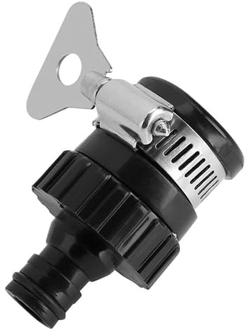 hardinox Universal Tap Connector Adapter - Ideal for Mixing Kitchen and Garden Use - Fitting for Hose Pipes with LC Connection - Easy Installation (1 PC)