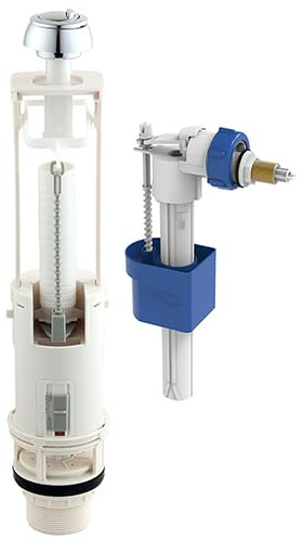 WC-Mechanismus mit seitlichem Schwimmerventil 3/6 l – NF-zertifiziert – Rousseau
