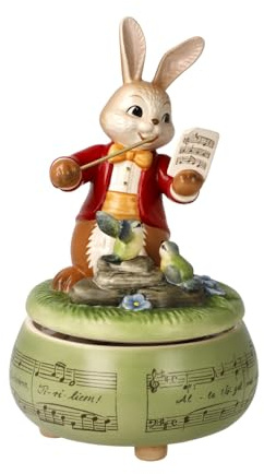 Goebel Figur Spieluhr Frühlingskonzert - Ostern