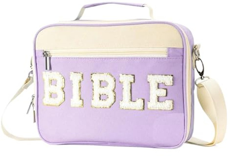 Bibelhülle, großes Fassungsvermögen, Buch-Organizer, christliches Gebet, Tragebibel für Kirche, Priester, religiöse Reisen, Familie, Anbetung, Reisende, Reisebuch, Klassengebet, Frauen, Reisende