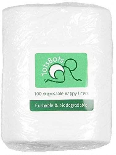 TotsBots 500 Stk. Windelvlies/Papiervlies für Stoffwindeln