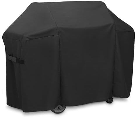 Onlyfire Grill Abdeckung Abdeckhaube (für Weber Genesis & II & II LX 300), witterungsbeständig, Anti-Fading | Grillabdeckung 600D mit PVC-Beschichtung, Ersatz für Weber 7130, nicht kompatibel mit Genesis 300 seit 2022