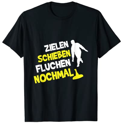 Stockschießen Reicht mir den Eisstock ihr Narren Spruch T-Shirt