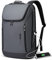 BANGE Business-Smart-Rucksack, wasserdicht, 39,6 cm (15,6 Zoll), Laptop-Rucksack mit USB-Ladeanschluss, langlebiger Reise-Rucksack grau
