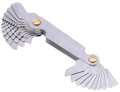 Thread Gauge metric screw gauge Metric system Thread Pitch Gauge