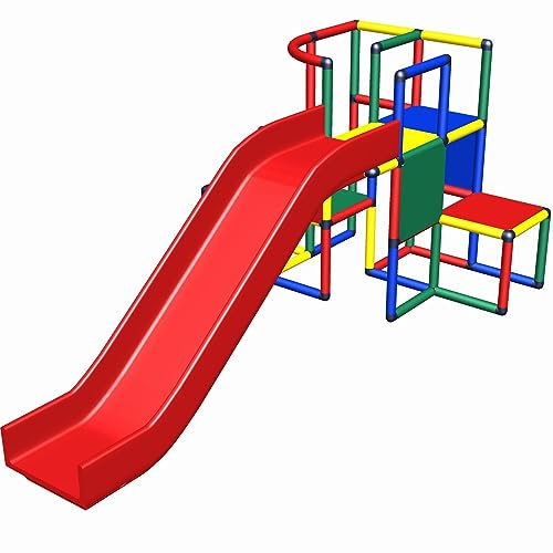 Move and stic Spielturm Sabrina mit Multislide Rutsche bunt 6071