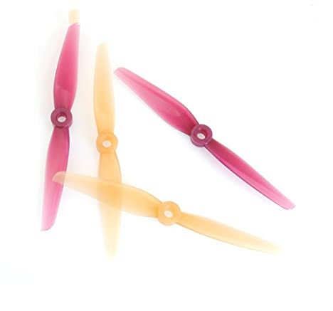 ROXENT 2-Blatt-PC-Propeller, for RC FPV Racing Toothpick Mini Long Range Drones Peanut Butter Jelly Prop 5130 5.1X3 Drohnen-Quadrocopter(4Pairs)