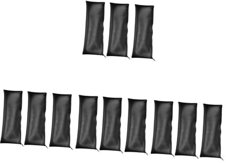 Parliky 4sets Mikrofon Tasche Cordless Mic Lagerung Fall Zipper Für Reise Outdoor Karaoke 3 Stücke * 4