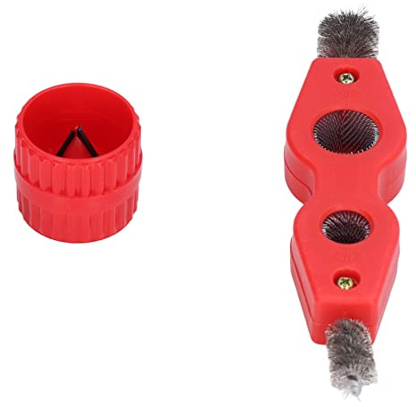 Copper Pipe Cleaner And Reamer Value Set 4 In 1 Removal For Plumbers Soldering Copper Pipe Cleaner Reamer Value Set
