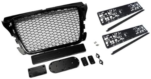 Frontgrill passend für Audi A3 8P Facelift Wabengrill