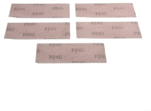 Long Lasting Aluminium Oxide Sandpaper for Efficient Polishing, 198 * 70MM (240#)