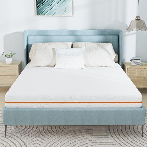FRIDEKO HOME Matratze 90x200x16 cm H2/H3 | Gel-Memory-Schaum & 7-Zonen Ergonomische Kaltschaummatratze | Hypoallergen & Antibakteriel | Bezug abnehmbar & waschbar | Oeko-TEX® & CertiPUR