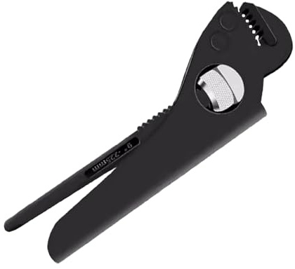 Generisch Pinza per tubi, regolabile rapidamente, 18 – 30 cm, pinza di riparazione antiscivolo, per tubi dell'acqua, cucina, bagno, toilette, agricoltura idraulica