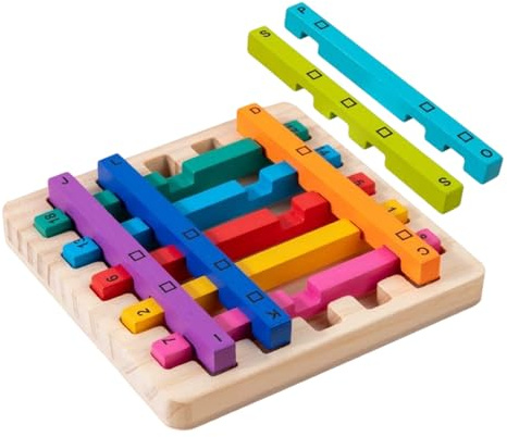 Generico Stapelbares Spielzeug | Lernspiele aus Holz für Vorschulkinder | Lernspiele aus Holz Aktivitäten für Kinder Haus Kindergarten Vorschule