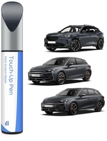 PARTS4EV S7H Magnetic Tech Grigio Pennarello per vernice compatibile con Cupra - Corrispondenza esatta per scheggiature e graffi