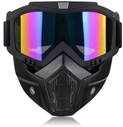 YDMHYLAI Skiing Goggles Sports Anti-Glare Windbreak Ventilate Glasses Ski Equipment Motorcycle DownHill Racing Goggles(MZ-A1)