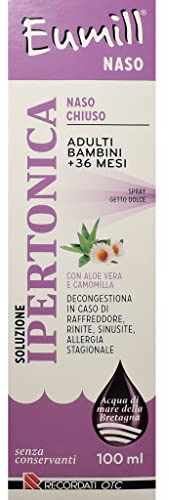 Eumill Naso, Soluzione Ipertonica Spray, 100 ml