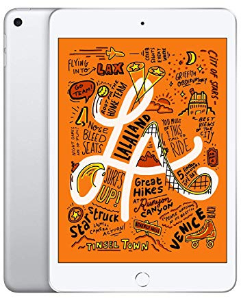 2019 Apple iPad Mini (7,9-pulgadas, Wi-Fi, 256GB) Plata (Reacondicionado)