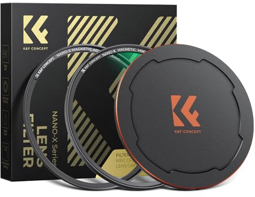K&F Concept NANO X-Serie Magnetischer CPL Filter 52mm-Zirkular-Polfilter Magnetischer Polarisationsfilter HD 28 Multi-Layer-Beschichtungen Ultra Slim CPL-Linsenfilter Optisches Glas