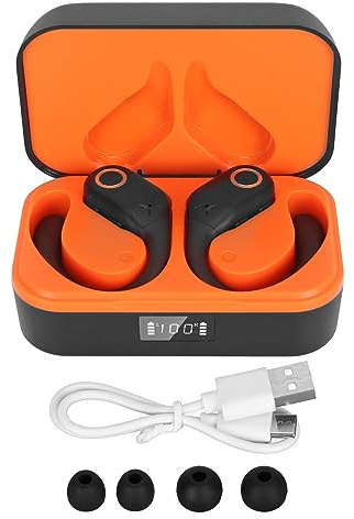 Otufan Mehrsprachige Übersetzer-Ohrhörer – Zweisprachige Übersetzung – Kabellos – Echtzeitdolmetschen – 144 Sprachen – Bluetooth-Konnektivität – Ideal für Reisende und Sprachenlernende (Negro)