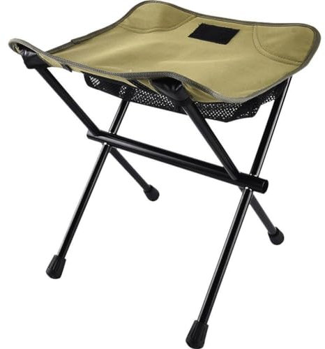 Sanfly Klappbarer Campinghocker, Leichter Tragbarer Hocker, Kleiner Angelhocker Tragetasche, Klappbarer Hocker, Stuhl Für Camping, Angeln, Picknick, Grillen