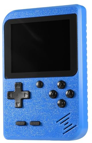 Console Portatile con Giochi Arcade | Mini Console di Giochi Retrò | 400 giochi in 1 | Portatile ogiochi Classici regalo natale | Super Console Retrò Game per Bambini e Adulti | Blu