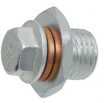 Perno de tapón de drenaje de aceite M14x1.5 for Yamaha Raptor 700, reductor de reparación, perno de tapón de drenaje de aceite Raptor Rhino660 CeXaoYg