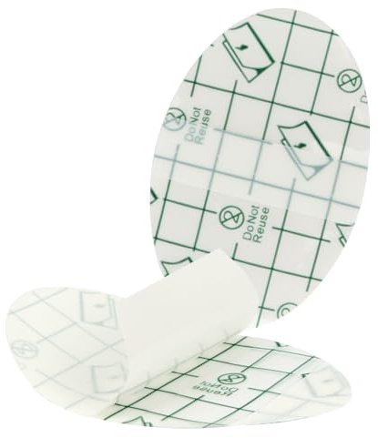 MOTIBACK Lot de 80 pansements auriculaires étanches – Autocollants de protection d'oreille ultra fins et transparents pour la natation, la douche, le surf, les enfants et les adultes (taille adulte)