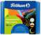 Pelikan 723155 - Wachsmalstifte 655/10 in einer Schiebehülse, vermalbar (Wachsmalstifte Box, blaue Box)