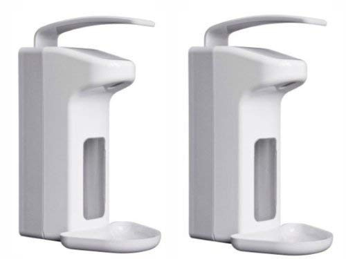 Behrend-Homecare® BASIC PLUS 2 Wandspender für 500 ml Flaschen Seifenspender Spender Desinfektionsspender