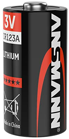 ANSMANN 5020012 Cr123A Pile a Bottone Batteria 3V Litio