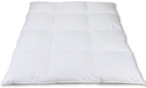 Betten Anne Piumone 15 cm Steg 3 X 4 Cassette 100% Piuma d' oca (bianco Deutsche) 135 X 200 1440 G, crema, 135 x 200 cm
