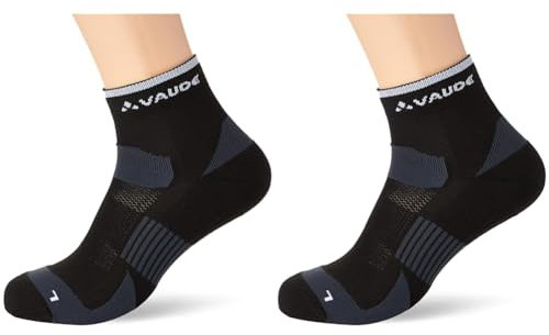 VAUDE Unisex Bike Socks Short Accessories, Schwarz, 42-44 EU