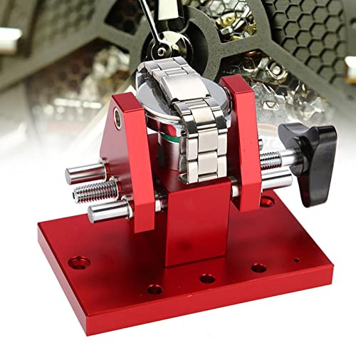 Uhrenwerkzeug, Edelstahl Uhrmacherwerkzeug Uhr Reparatur Werkzeug, Verstellbaren Uhr Stiftausdrücker Watch Tool Kit für Uhrmacher