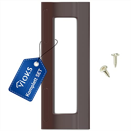 VIOKS Maniglia universale per frigorifero, 200 x 70 x 45 mm, con distanza di fissaggio 113 – 160 mm…