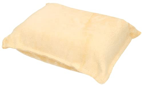 KOTARBAU® Esponja para Ventanas 13x10 cm con Acabado en Gamuza Natural de Coche para Limpiar Ventanas Empañadas