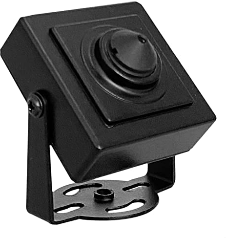 WiTi 3000TVL 1080P Mini AHD Kamera,Kleiner CCTV Würfel, 36x36mm 3,7mm Lochlinse 2MP BNC Kameras, funktioniert mit AHD DVR XVR Analoges Sicherheitsüberwachungssystem Koaxialübertragung