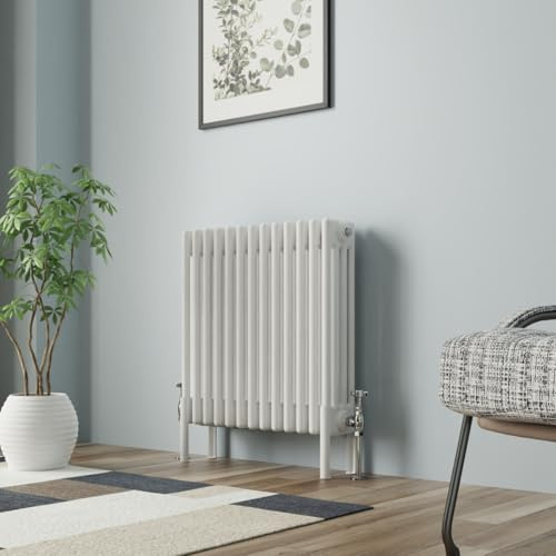 NRG Radiatori tradizionali del bagno del progettista interno bianco della colonna 600x605mm del radiatore del ghisa quattro