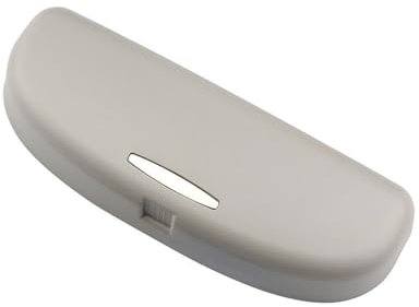 LFDTO Auto Brillenetui Sonnenbrillenbox Brillenhalter Passend for BMW 1er 2er 2011–2021(Gray)