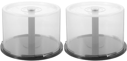 Cabilock Cd Aufbewahrungsbox 2Er Set Transparent Cd Hülle Organizer Aus Pp Kunststoff Für Cd Dvd Disc Lagerung Und Schutz Kompakt Organizer Für Zuhause Und Büro