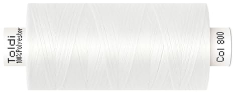 Gütermann Creativ Nähgarn TOLDI | 1000m | Polyester | 10 Farben (800 weiß)