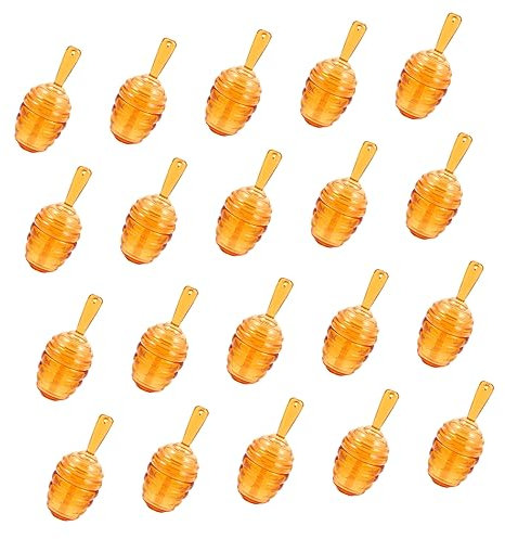 CANIGHT 20pièces Contenants à Lèvres Forme De Nid Abeille Tubes De Gloss à Lèvres Rechargeables