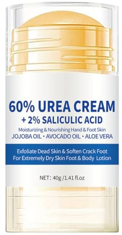 GXGM 1 Pezzi Crema Piedi Urea 60%, Crema per Piedi e Mani e Screpolati Rimozione e Ammorbidimento Dei Calli