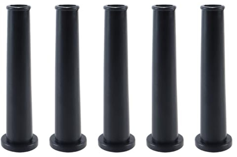 VOANZO Pack of 5 Black Rubber 70mm Cable Strain Relief Sleeve – for Cable Protection 9mm Inner Diameter