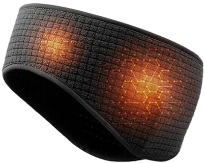Yjkedfh Banda Calentadora De Orejas - Térmico Antiviento Elástico - Cintas Calientes Para Esquí De Adultos - Para Deportes Al Aire Libre Hombres Mujeres Correr Esquiar Ciclismo