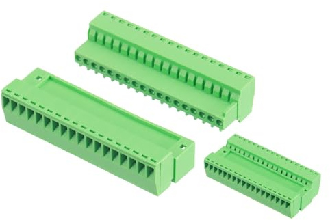 QUARKZMAN 2 Satz 18-Polig PCB-Klemmleiste 2.54mm 125V 4A für 26-18AWG Kabel | PCB-Schraubklemme Stecker und Steckdosen Kits Anschlussklemme Block