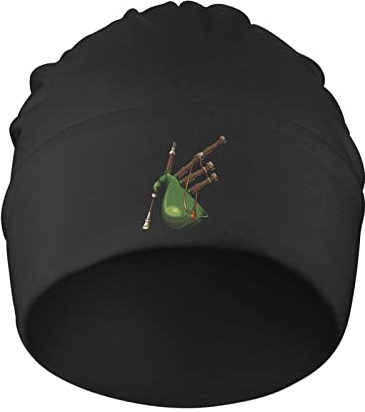 Kvinnor män huvud wraps dudelsäck-citat, roliga talesätt om dudelsäckar beanie mössa varm vintermössa mjuk slouchy beanie mössa för vinter fiske skidåkning