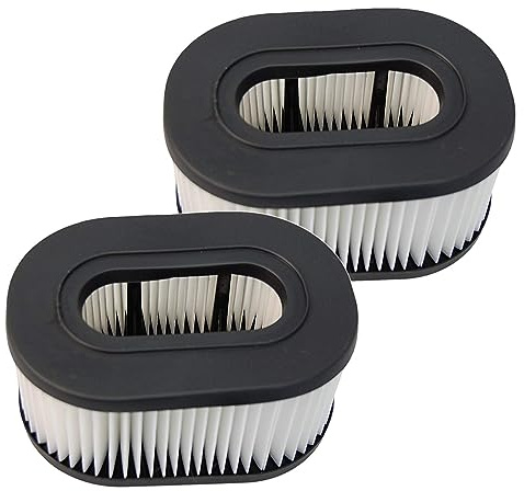 HQRP 2-Pack HEPA Filter compatible with Hoover FoldAway Widepath TurboPower Runabout Bagless Upright Vacuum Cleaners, parts 40130050 43615090 Type 50 Replacement